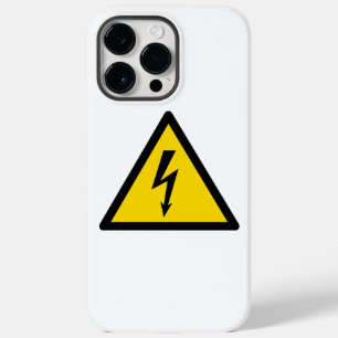 Coque Pour Pour iPhone 14 Pro Max signal haute tension symbole électrique danger p