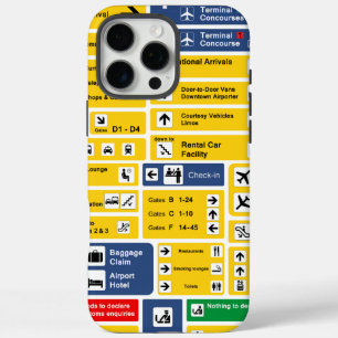 Coques iPhone 16 Pro Max Signalisation des panneaux d'information sur la di
