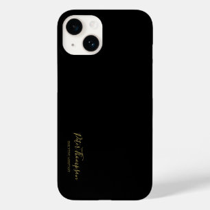 Coque Pour iPhone 14 Signature élégante du script d'entreprise
