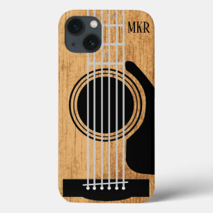 Case-Mate iPhone Case Signature Guitare en bois vieilli