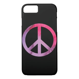 Coques Pour iPhone Signe de paix d'aquarelle
