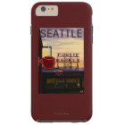 Signe du marché d'endroit de SeattlePike et vue de