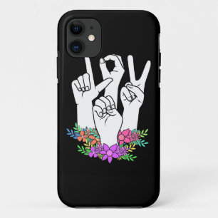 Case-Mate iPhone Case Signe main ASL de l'enseignant
