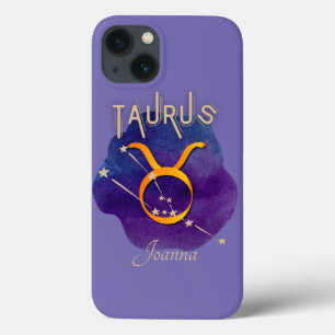 Case-Mate iPhone Case Signe zodiaque personnalisé Taurus Constellation