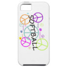 Signes de paix colorés par base-ball