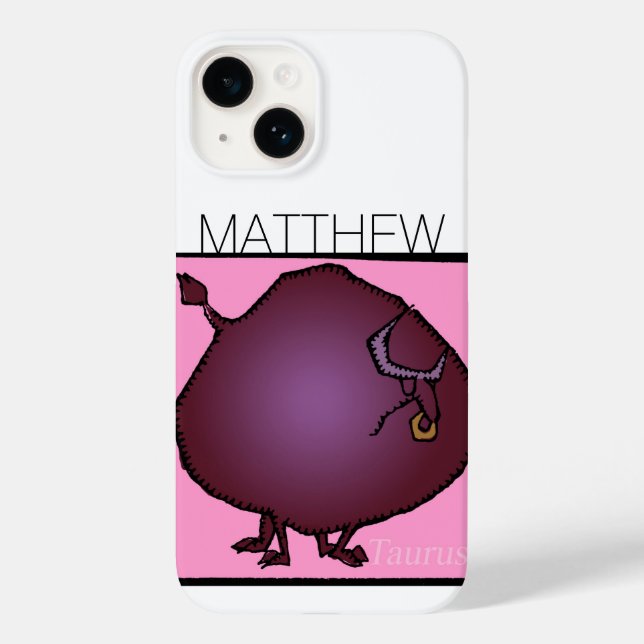 Coques Case-Mate iPhone Signes Zodiac Taurus personnalisées Anniversaire I (Verso)