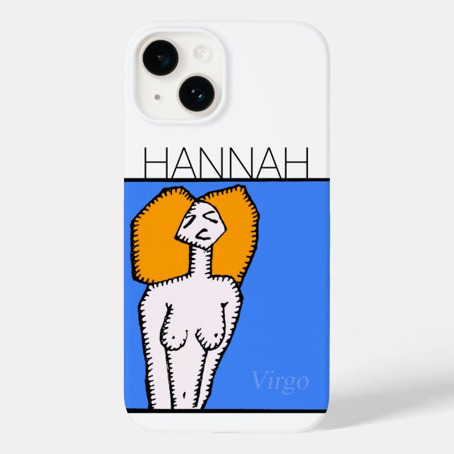 Coques Case-Mate iPhone Signes Zodiac Virgo personnalisé Anniversaire I iP (Verso)