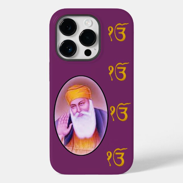 Coques Case-Mate iPhone Sikh Guru Nanak Dev Iphone (Verso)