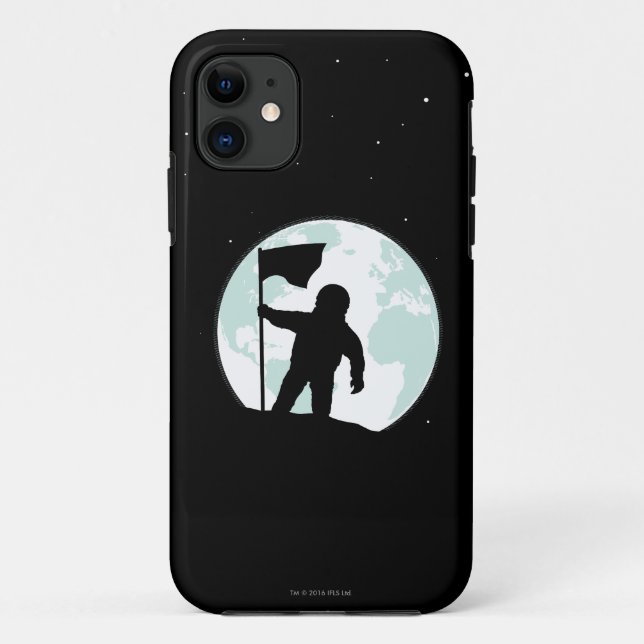 Coques Case-Mate iPhone Silhouette d'astronaute (Dos)