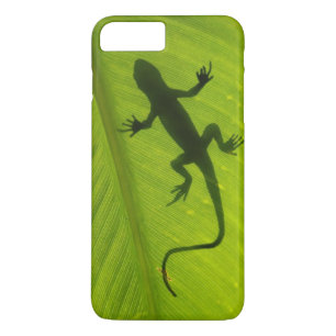 Coque iPhone 8 Plus/7 Plus Silhouette de Gecko