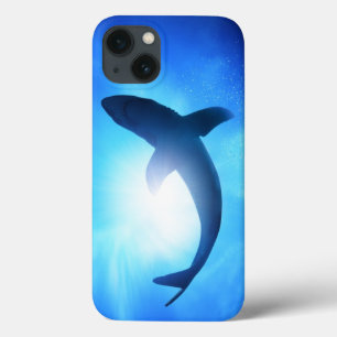 iPhone 13 Case Silhouette de requin d'océan profond