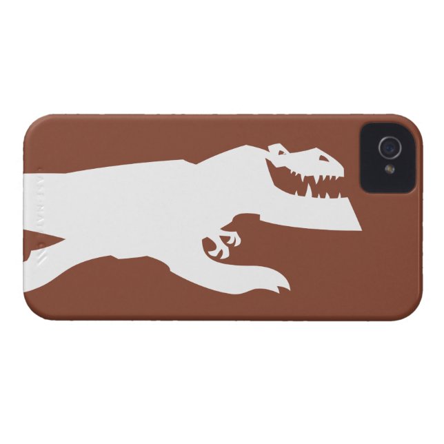 Coques Case-Mate iPhone Silhouette du bouton (Dos Horizontal)
