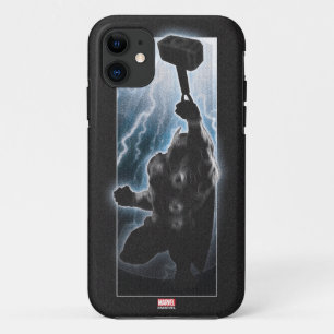 Coque Case-Mate Pour iPhone Silhouette du personnage Thor des Avengers