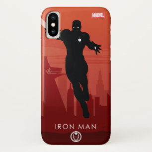 Case-Mate iPhone Case Silhouette héroïque d'Iron Man