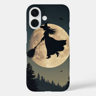 Coque Pour iPhone 16 Silhouette sorcière