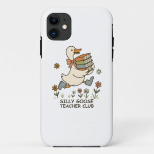 Case-Mate iPhone Case Silly Goose Teacher Club Funny Retour à l'école