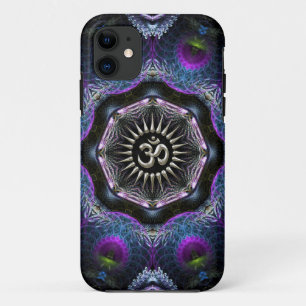 Etui iPhone Case-Mate Silver Aum Hexagon Fantasy Fractals