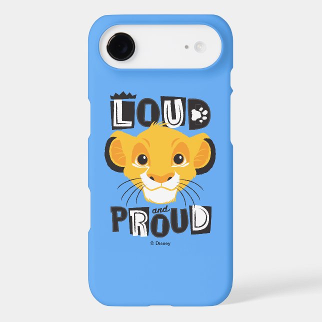 Coques Case-Mate iPhone Simba| Bruyant Et Fier (Verso)