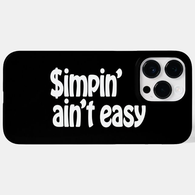 Coques Case-Mate iPhone Simpin' Ain't Easy (Verso (horizontal))