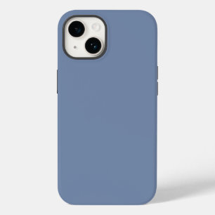 Coque Pour iPhone 14 Simple couleur uni bleu ardoise