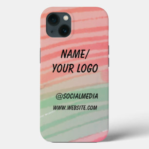 Case-Mate iPhone Case simple et minimal ajouter votre logo aquarelle