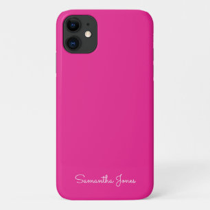 Case-Mate iPhone Case Simple moderne minimaliste Fuschia rose