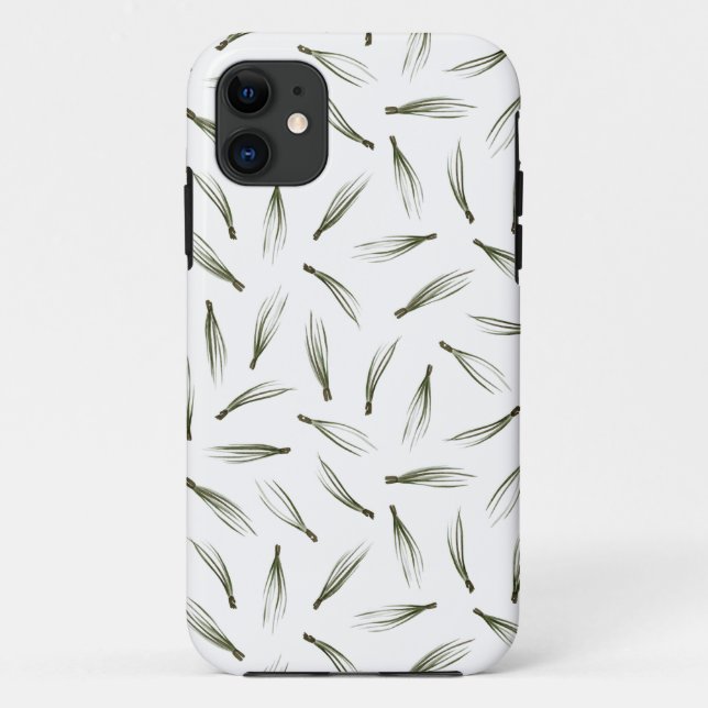 Coques Case-Mate iPhone Simple moderne Pine Aiguille Motif (Dos)