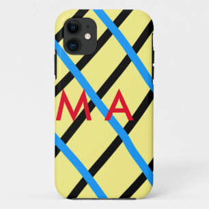 Case-Mate iPhone Case Simple monogramme ajouter votre nom lettre man min