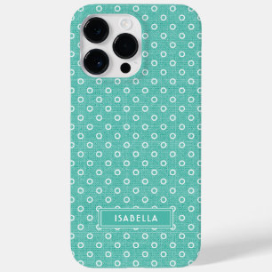 Coque Pour Pour iPhone 14 Pro Max Simple motif vert moderne féminin nom élégant