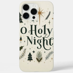 Coques iPhone 16 Pro Max Simple Noël O Holy Night