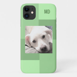 Case-Mate iPhone Case Simple One Photo Moderne Design Carré Sage Vert