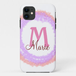 Case-Mate iPhone Case Simple pailleté scintillant ajout nom monogramme