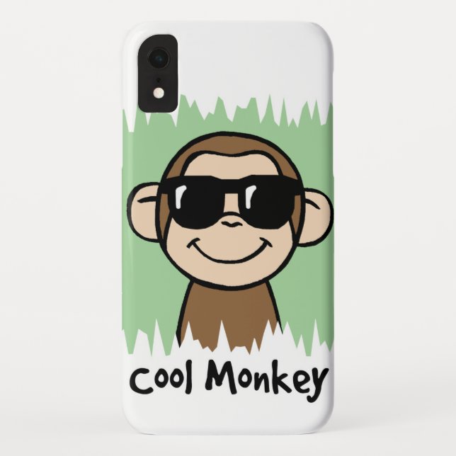 Coques Case-Mate iPhone Singe de cool de clipart (images graphiques) de (Dos)