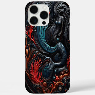 Coques iPhone 16 Pro Max Sirène parmi des coraux vibrants et des textures o
