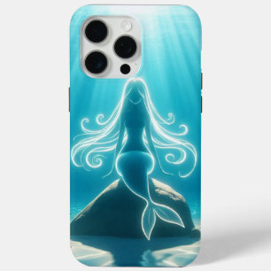 Coque iPhone 15 Pro Max Sirène sous-marine, ensoleillée