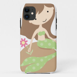 Etui iPhone Case-Mate Sirène verte mignonne de KRW