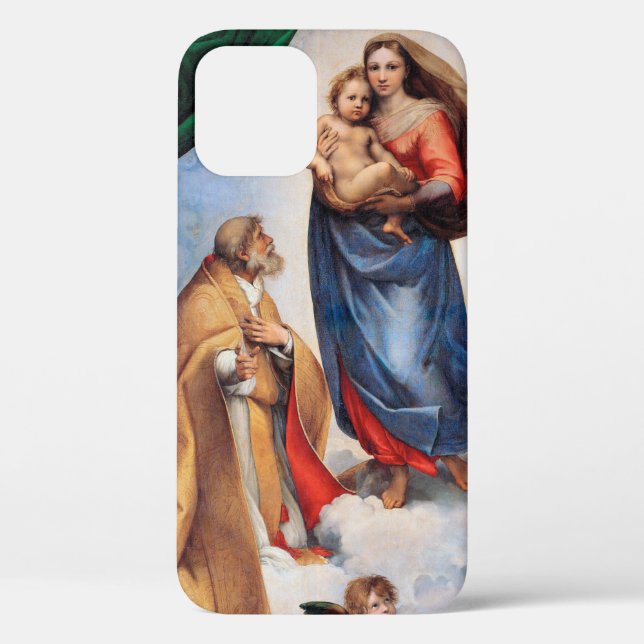 Coques Case-Mate iPhone Sistine Madonna (Verso)