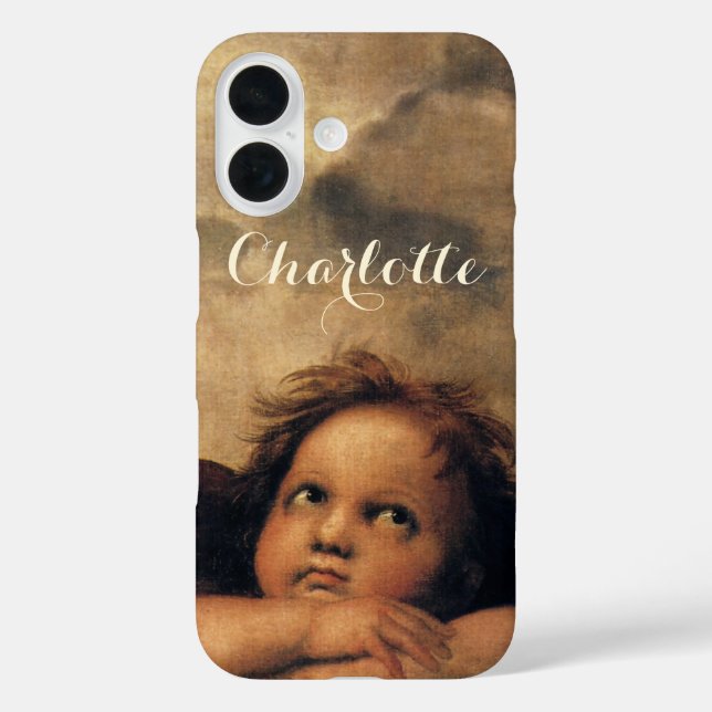 Coques Case-Mate iPhone Sistine Madonna Angels par Raphael Sanzio (Verso)