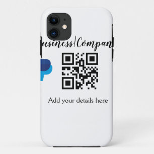 Case-Mate iPhone Case Site web simple d'entreprise code-barres QR ajoute