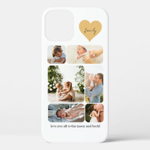 Case-Mate iPhone Case Six Photo Collage Famille Simple Maman Papa Enfant