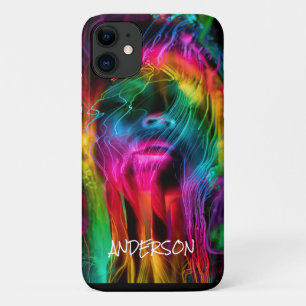 Case-Mate iPhone Case Skateboard Personnalisé Moderne Rainbow lady