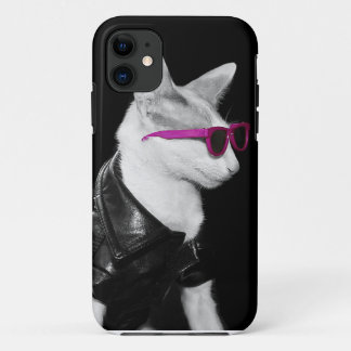 Case-Mate iPhone Case Skeezix le cas du chat iPhone5 - chat de cycliste