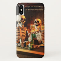 Skeletons dans un bar