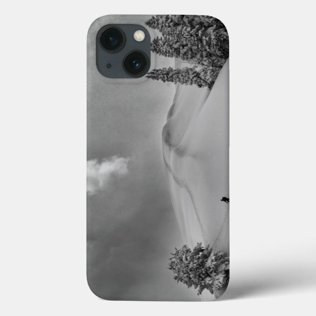 Coques Case-Mate iPhone Ski de fond en poudre (Verso)
