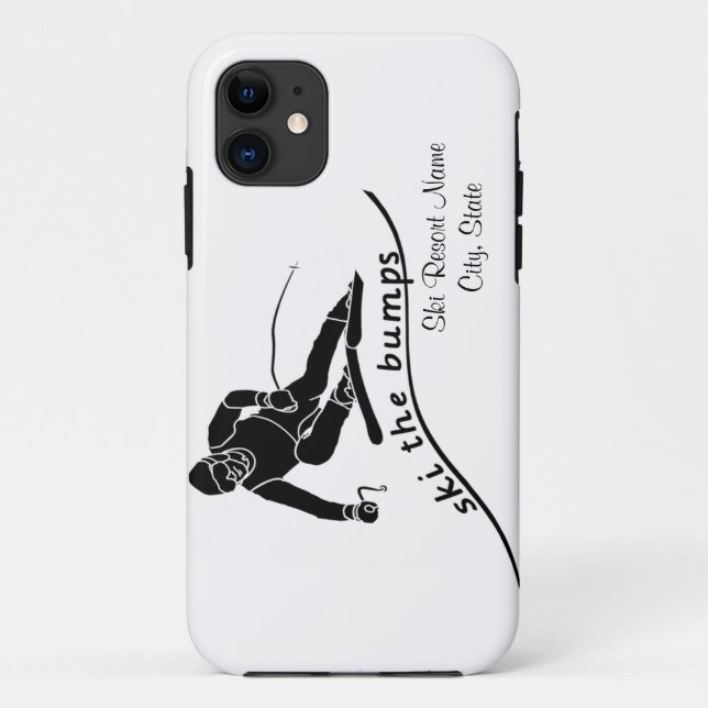 Coques Case-Mate iPhone Ski les bosses (Dos)