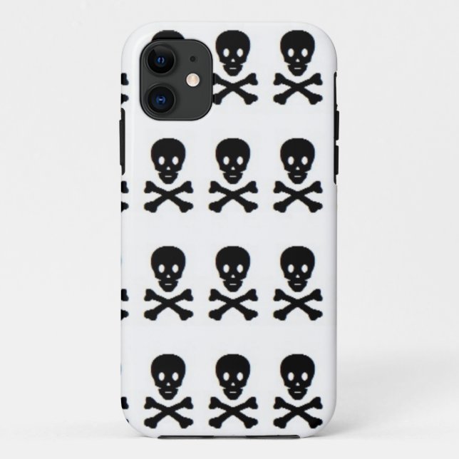 COQUES Case-Mate iPhone SKULL AND CROSSBONES (Dos)