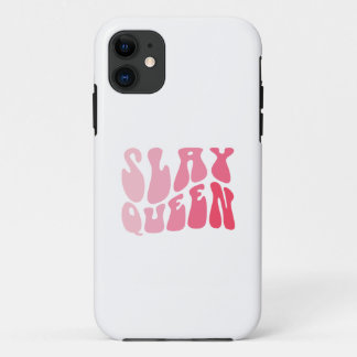 Case-Mate iPhone Case Slay Queen Slang Self Confiance Flawless Funny