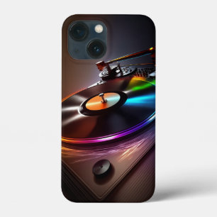 Case-Mate iPhone Case Slick DJ Tourne-disque filant disques vinyles