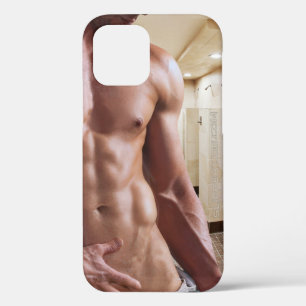 Case-Mate iPhone Case SlipperyJoe cheminée homme musclé six pack abs