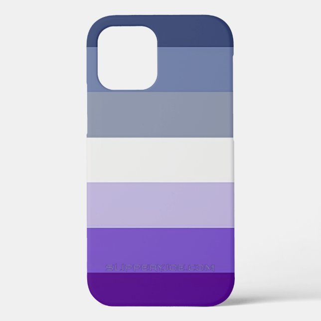 Coques Case-Mate iPhone SlipperyJoe's Butch Lesbian Pride Drapeau gay cade (Verso)